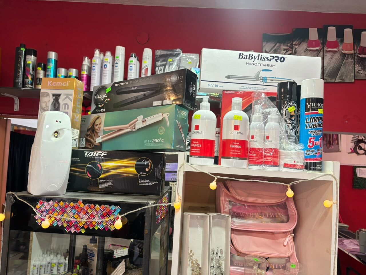 Planchas, bucles y productos de peinado Distribuidora CBS